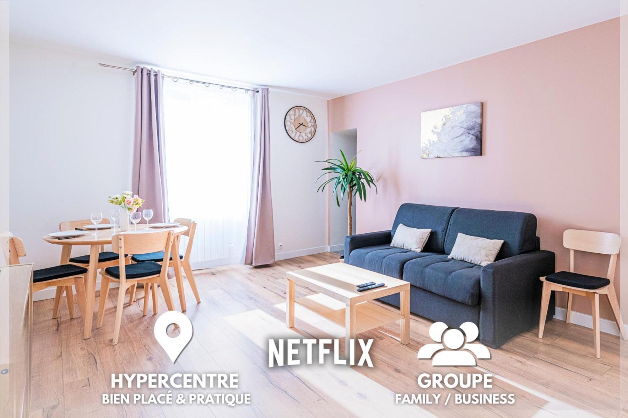 Ideal Pro Et Famille En Hypercentre - 3 Lits Corbeil-Essonnes Exterior foto